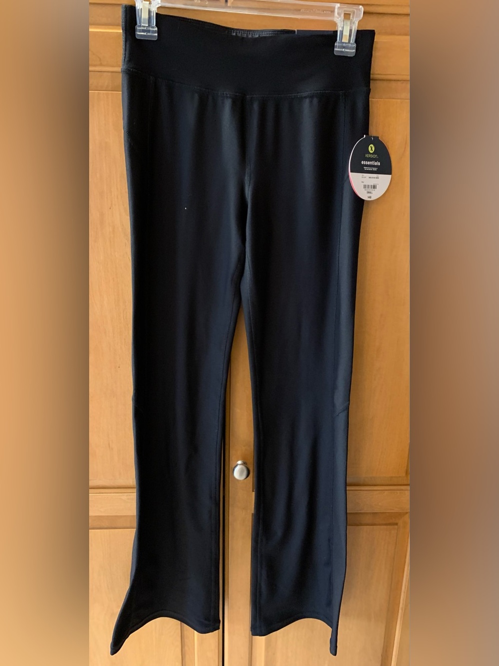 Xersion Essentials Black Womens' Bootcut Active Small